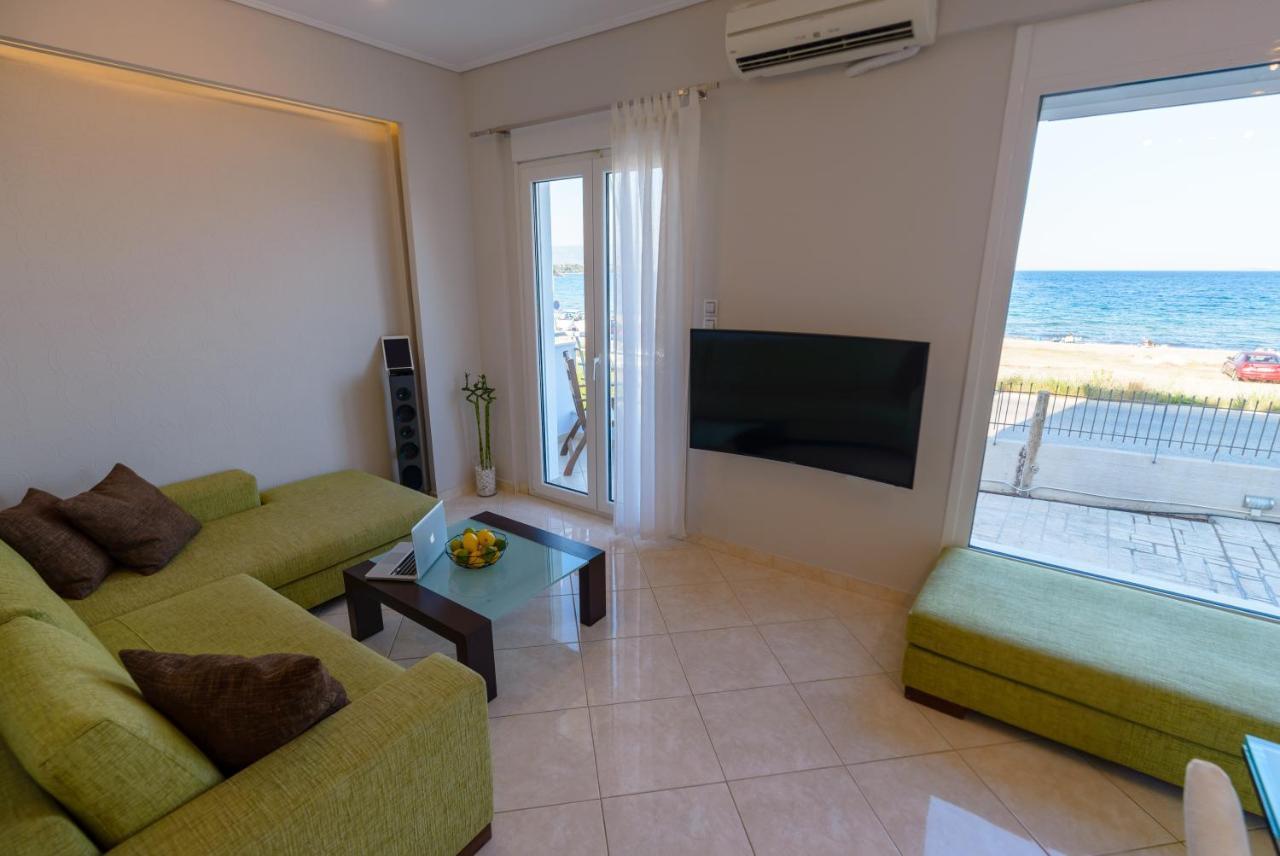 Lemoni Luxury Residence In Front Of The Sea Kechries Dış mekan fotoğraf