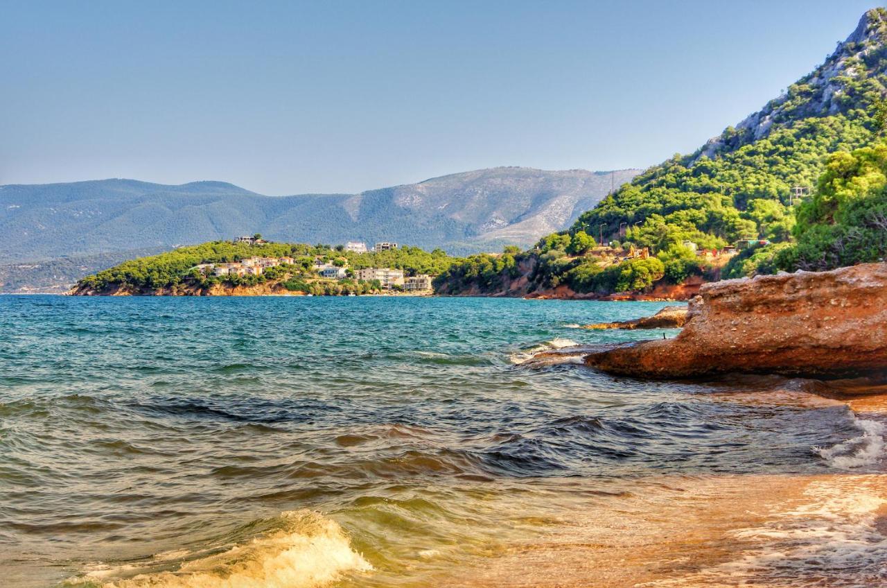Lemoni Luxury Residence In Front Of The Sea Kechries Dış mekan fotoğraf